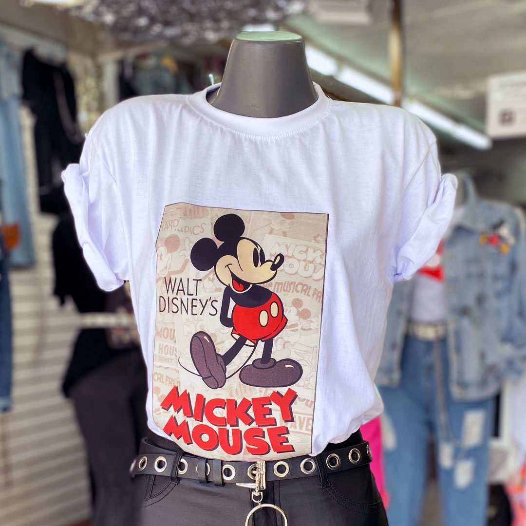 ecuación compañero heredar Polera Mickey - Moda Mujer